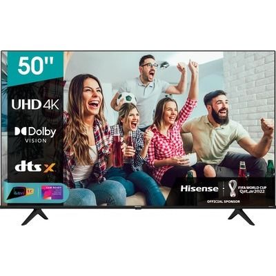 50 LED 4K HDR 10+ DOLBY  Tv 50 Pollici A6G SERIES Smart TV UHD Black 50A6HG-image