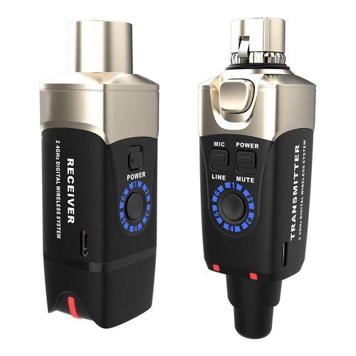 Image of Adattatore microfono U3 Dynamic nero e oro 074