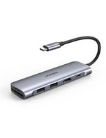 Image of UVerde 6-in-1 USB C PD USB 3.2 Gen 1 (3.1 Gen 1) Type-C Argento 074