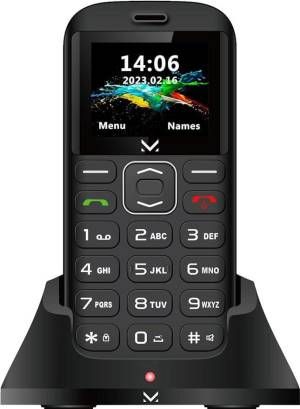 Image of Majestic TLF Sileno 28 SeniorPhone 1.77 DS nero 074