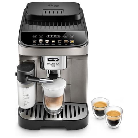 Image of DE LONGHI Macchina da Caffè Espress Automatico Magnifica Evo ECAM290.81. TB Serbatoio 1.8 Lt. Potenza 1450 Watt Colore Nero Titanio 074