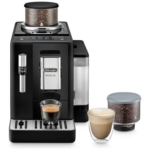 Image of DE LONGHI Macchina da Caffè Espresso Automatica Rivelia Serbatoio 1.4 Lt. Potenza 1450 Watt Colore Nero 074