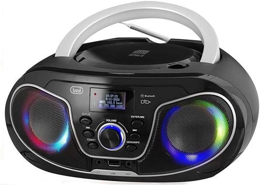 Image of Trevi STEREO PORTATILE BOOMBOX CD DAB DAB+ USB WIRELESS AUX-IN CMP 588 DAB 074