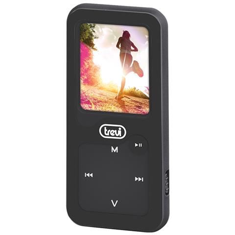 Image of Trevi LETTORE MP3 PORTATILE CON MICRO SD 8GB WIRELESS MPV 1780 SB NERO 074