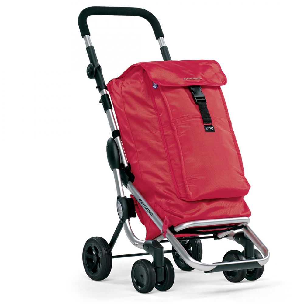 9702002401 - Foppapedretti go Shop Rosso Borsa trolley - Borsa e