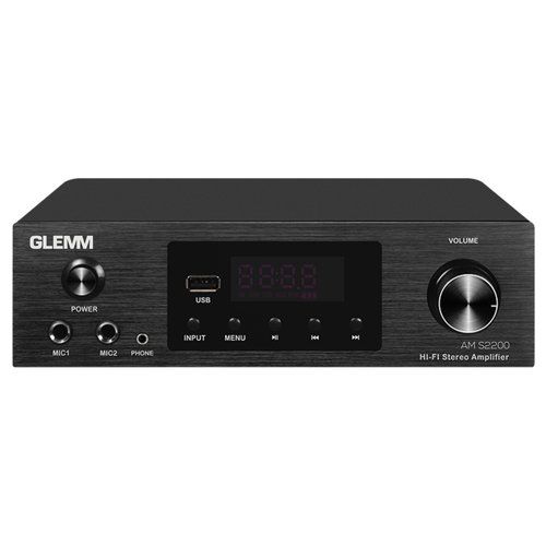 Image of Amplificatore HI FI Glemm 32155 AM S2200 nero 074