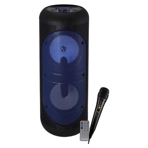 Image of Cassa party Karma HPS T252BL Diffusore amplificato Nero e Blu 074