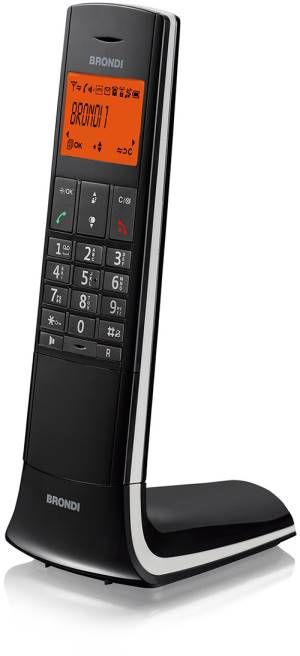 Image of Telefono Cordless Brondi Lemure Nero 074