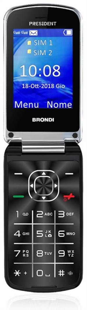 Image of Brondi President 7,62 cm (3) 130 g Nero Telefono cellulare basico 074