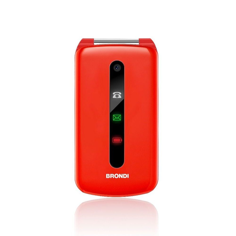 Image of Brondi President 7,62 cm (3) 130 g Rosso Telefono cellulare basico 074