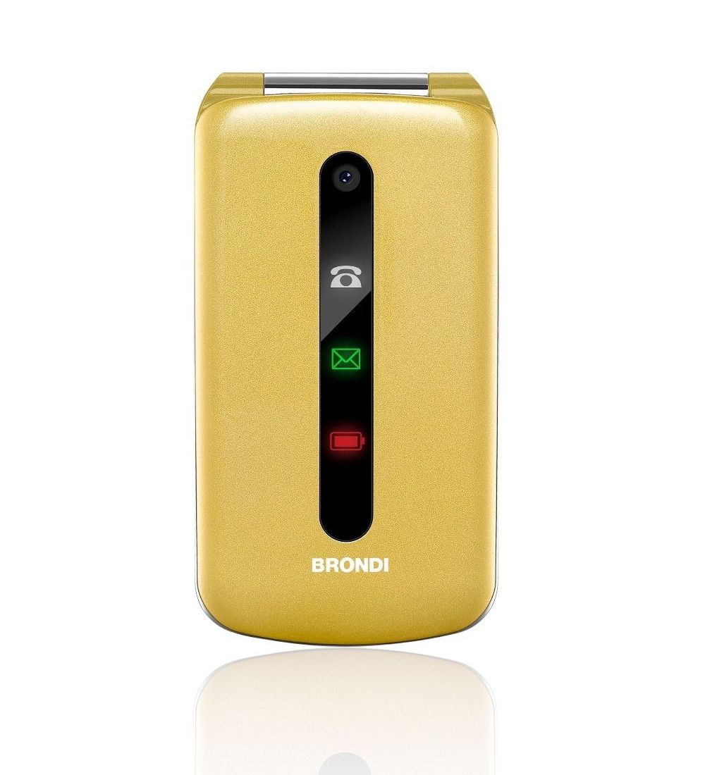 Image of Brondi President 7,62 cm (3) 130 g Oro Telefono cellulare basico 074