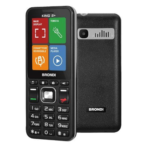 Image of Cellulare Brondi 10281090 KING 2+ Dual Sim nero 074