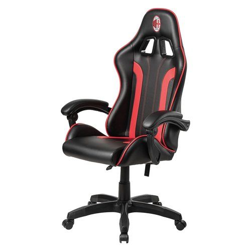 Image of Sedia gaming Qubick SGPN0003 AC Milan Devils nero e rosso 074