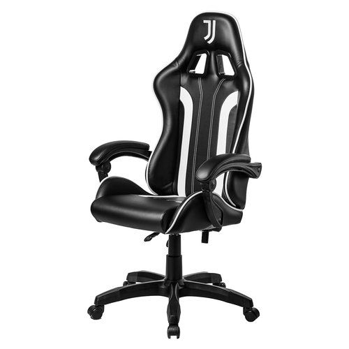 Image of Sedia gaming Qubick SGPN0003 Juventus Fino Alla Fine nero e bianco 074