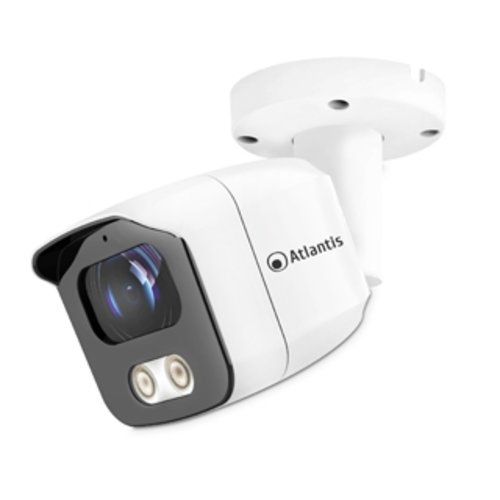 Image of VIDEOCAMERA ATLANTIS ULTRAPLEX A11-UX1014A-BP IP PoE Bullet 8Mpx 3840x2016 20fps H.264/265 1/2.8 CMOS IR 2 led 15m 074