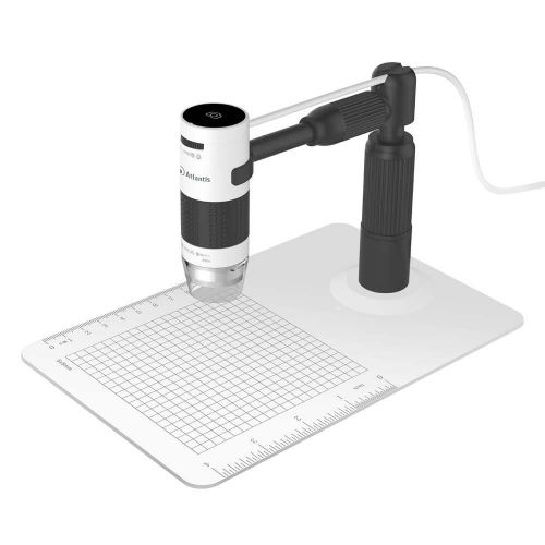 Image of MICROSCOPIO Magnificatore ATLANTIS E45-MS725 USB UXGA 1600x1200 doppio punto di fuoco ingrandimento 60x e 250x CMOS 074