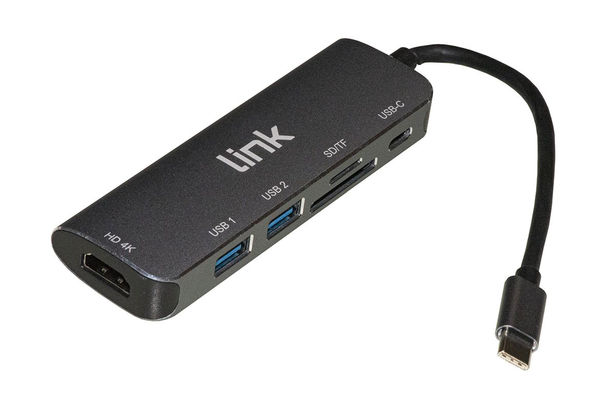 Image of LINK DOCKING STATION USB-C CON 6 PORTE 074