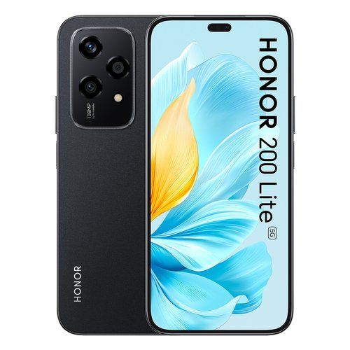 Image of HONOR 200 LITE 5G TIM MIDNIGHT BLACK 6.7 8GB/256GB 074