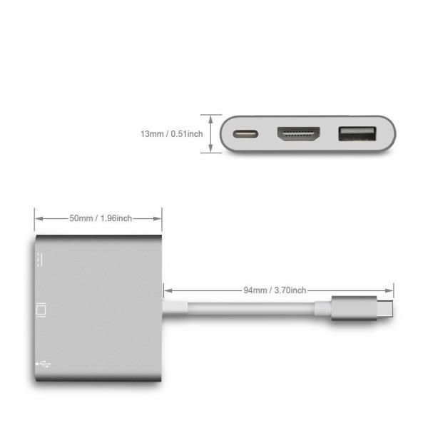 Image of MINI HUB TYPE C MULTIPORT 074