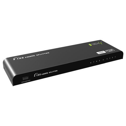 Image of Techly HDR Splitter 1x8 HDMI 2.0 4Kx2K 60Hz 074