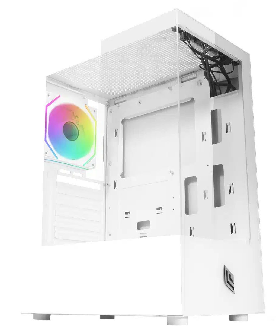 Image of CASE MID-TOWER NO PSU NEXUS P100 WH 2USB3 1USB2 VETRO TEMPERATO RGB FAN 074