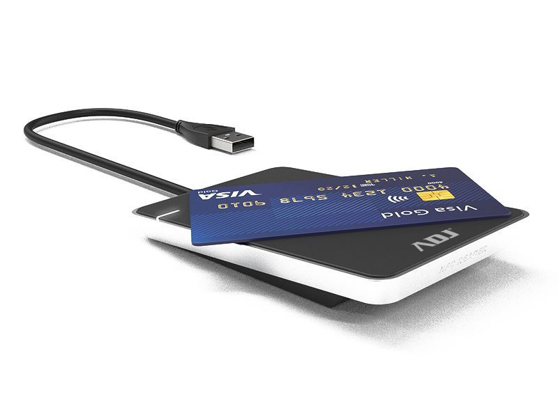 Image of LETTORE SMART CARD RFID ADJ PER CARTE NFC CI ELETTRONICA 074