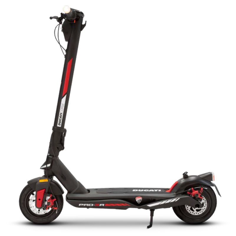 Image of DUCATI E-SCOOTER PRO-IIIR ADVANCED SAFETY - MONOPATTINO ELETTRICO - MOTORE 500W - LEGA DI MAGNESIO - FRENI A DISCO SEMI-IDRAULICI - DOPPIA LEVA FRENO - RUOTE 10 - AUTONOMIA 40KM - KERS - bluTOOTH - NFC 074