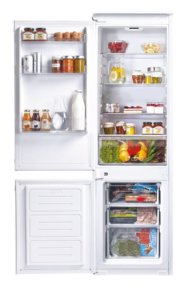 Candy CKBB 100S/1 frigorifero con congelatore Da incasso 250 L F Bianco