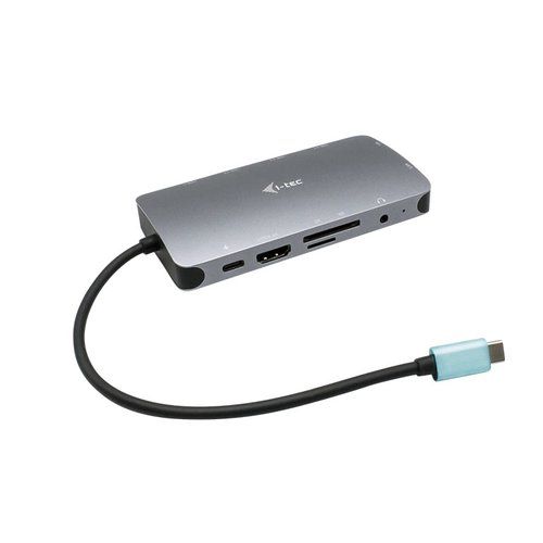 Image of i-tec Metal USB-C Travel Nano Dock HDMI/VGA with LAN + Power Delivery 100 W 074