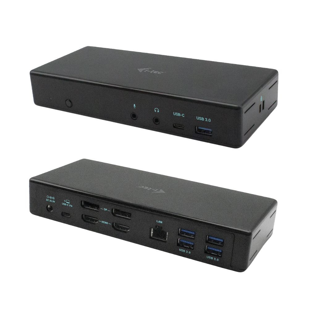 Image of i-tec USB-C Quattro Display Docking Station with Power Delivery 85 W 074