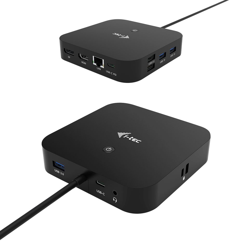 Image of i-tec USB-C HDMI DP Docking Station with Power Delivery 100 W 074