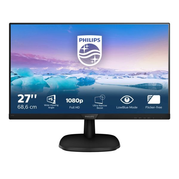 Image of Philips V Line Monitor LCD Full HD 273V7QDSB/00 074