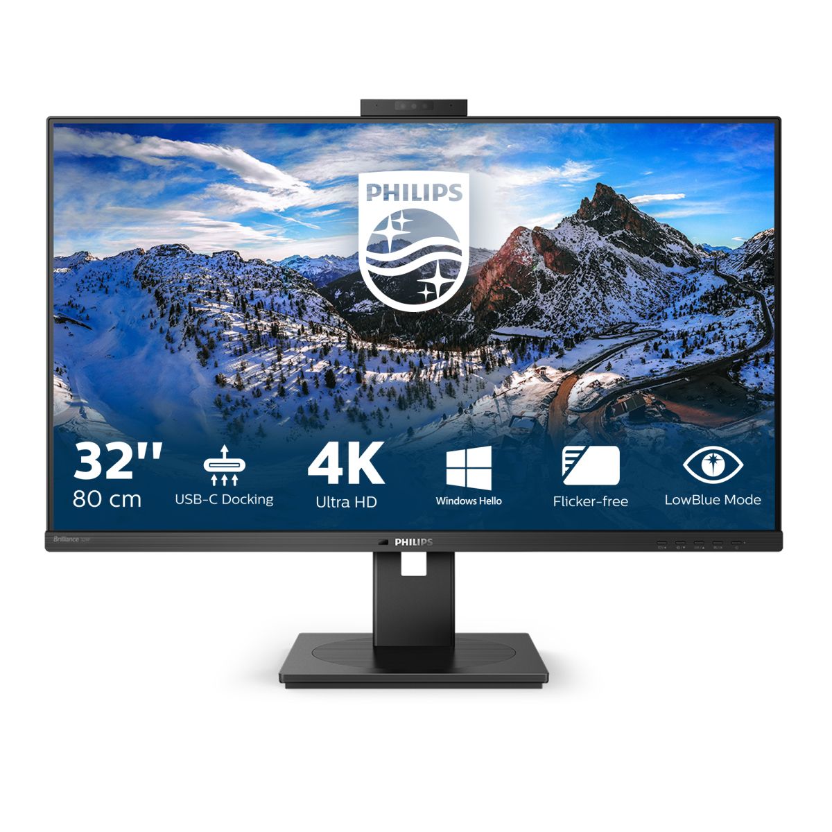 Image of Philips P Line 329P1H/00 LED display 80 cm (31.5") 3840 x 2160 Pixel 4K Ultra HD Nero 074