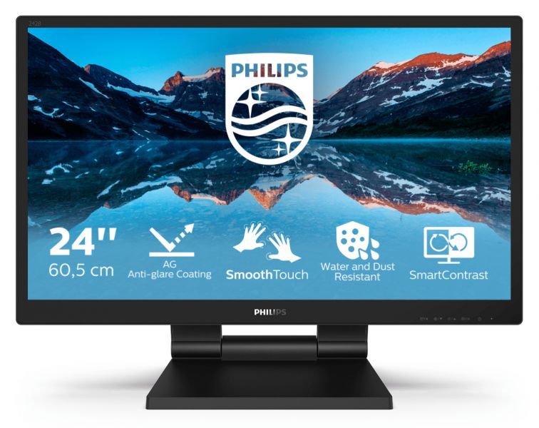 Image of Philips 242B9TL/00 Monitor PC 60,5 cm (23.8") 1920 x 1080 Pixel Full HD LCD Touch screen Nero 074