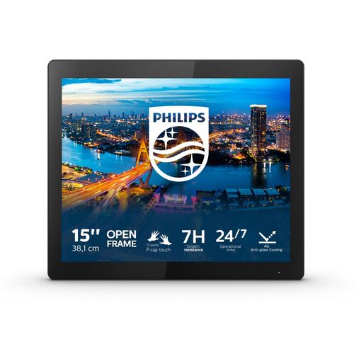 Image of Philips B Line 152B1TFL/00 Monitor PC 38,1 cm (15") 1024 x 768 Pixel LED Touch screen Nero 074