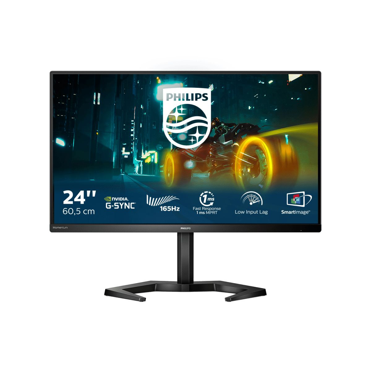 Image of Philips Momentum 24M1N3200ZA/00 Monitor PC 60,5 cm (23.8") 1920 x 1080 Pixel Full HD LED Nero 074