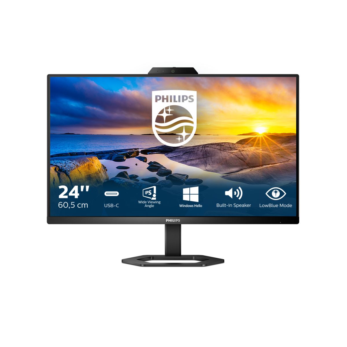 Image of Philips 5000 series 24E1N5300HE/00 Monitor PC 60,5 cm (23.8") 1920 x 1080 Pixel Full HD LCD Nero 074