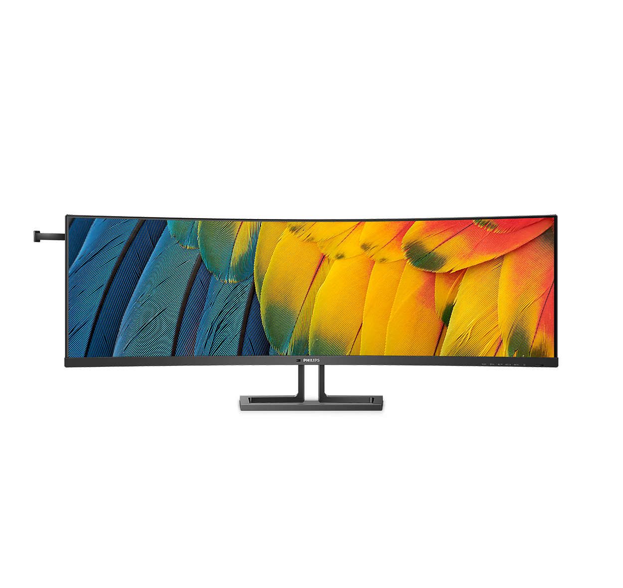 Image of Philips 6000 series 45B1U6900CH/00 LED display 113 cm (44.5") 5120 x 1440 Pixel UltraWide Dual Quad HD Nero 074