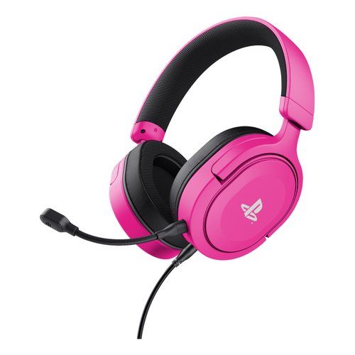 Image of Trust GXT 498P Forta Auricolare Cablato A Padiglione Gaming Rosa 074