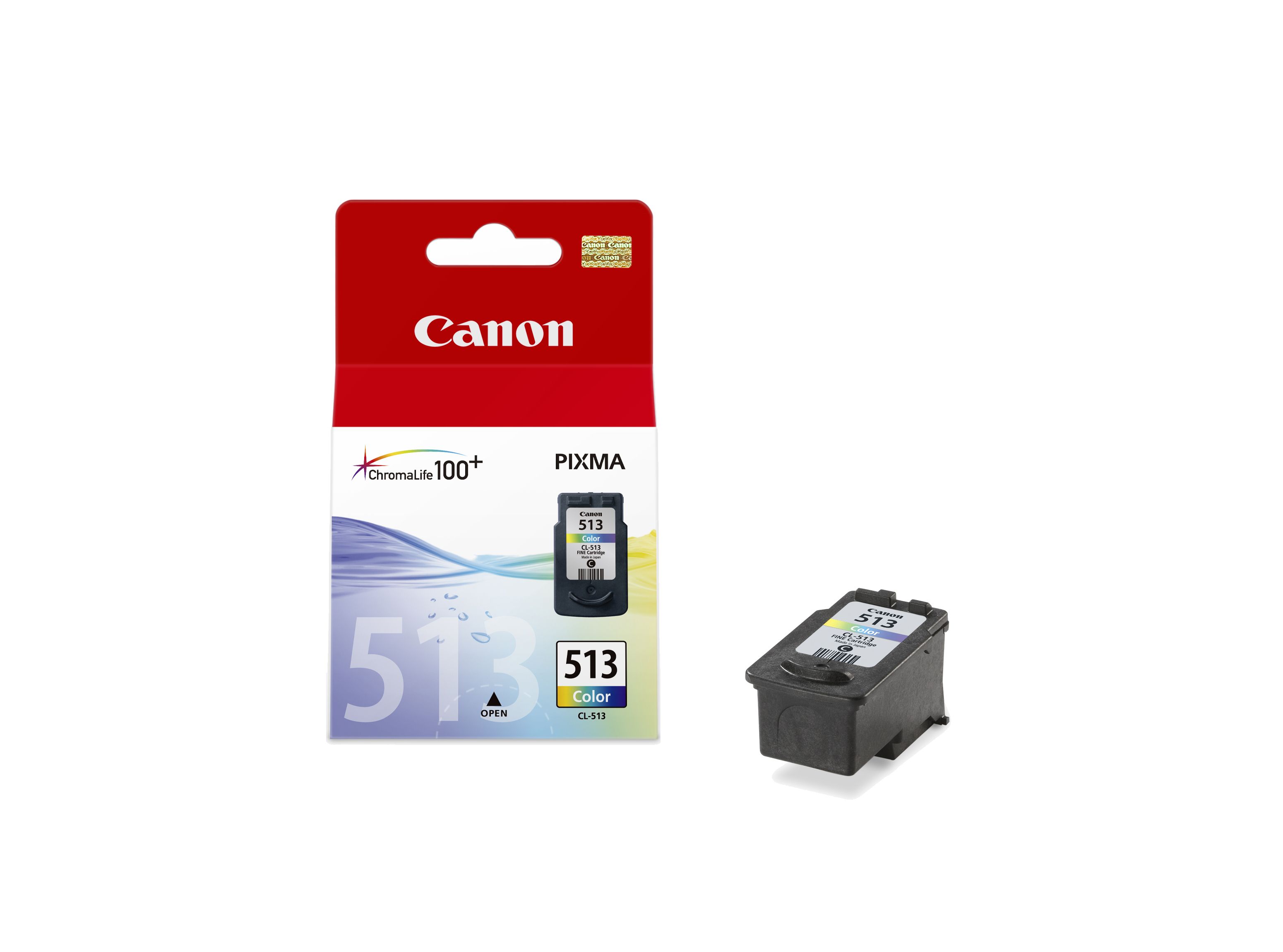 Image of Canon CL-513 cartuccia Inkjet 1 pz Originale Ciano, Magenta, Giallo 074