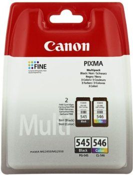 Image of Canon Confezione multipla cartucce Inkjet a resa elevata PG-545XL/CL-546XL + carta fotografica 074