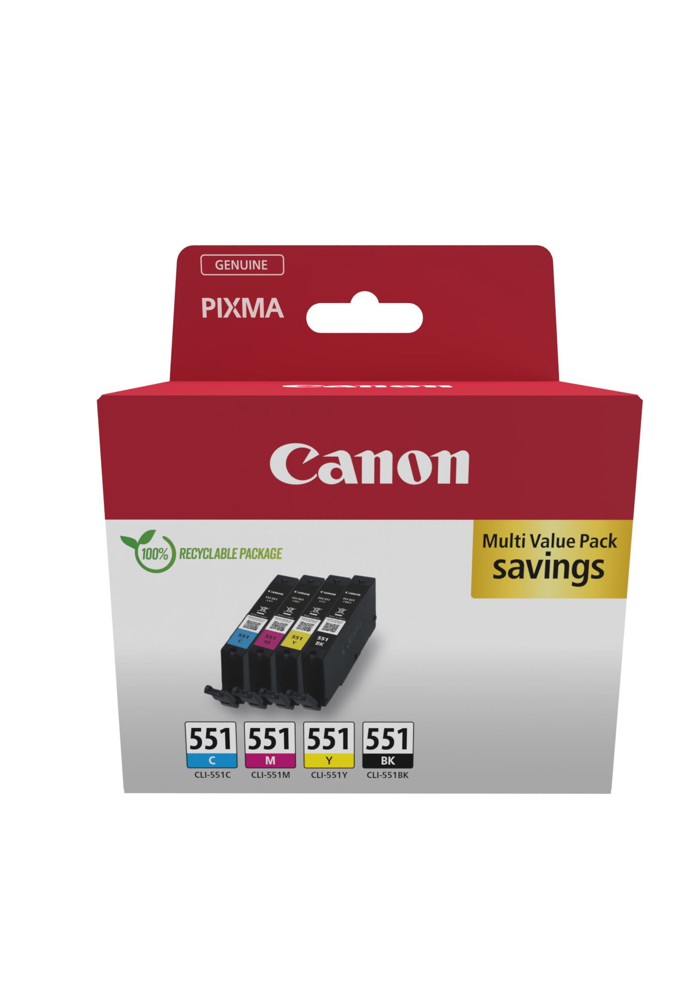 Image of Canon 6509B015 cartuccia Inkjet 1 pz Originale Nero, Ciano, Magenta, Giallo 074