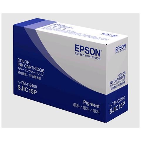 Image of Epson SJIC15P(CMY): Ink cartridge for ColorWorks C3400 and TM-C610 (CMY) 074