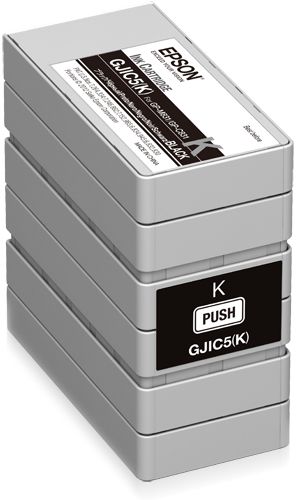 Image of Epson GJIC5(K): Ink cartridge for ColorWorks C831 and GP-M831 (nero) 074