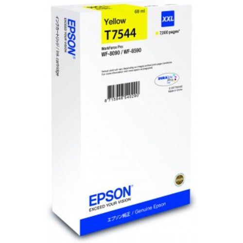 Image of Epson WF-8090 / WF-8590 Ink Cartridge XXL Giallo 074