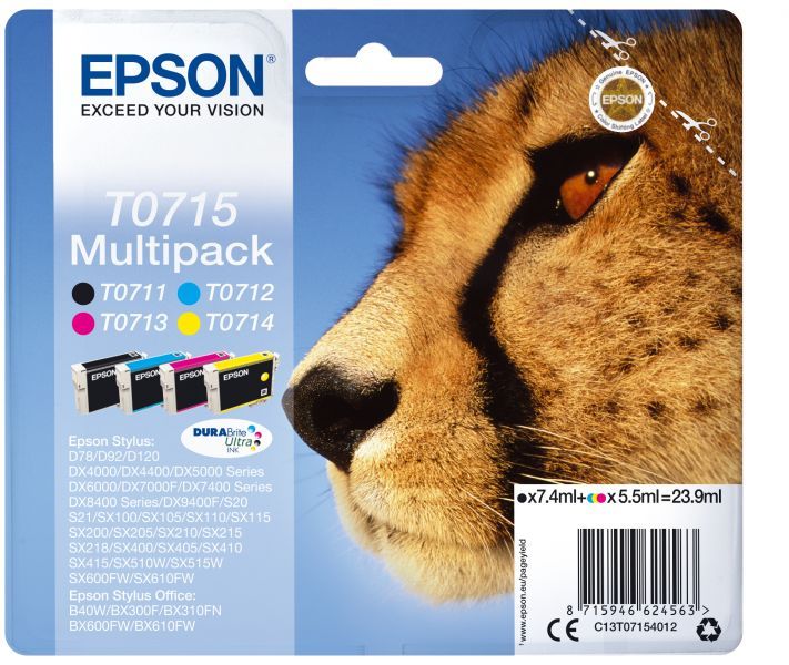 Image of Epson Multipack t071 074