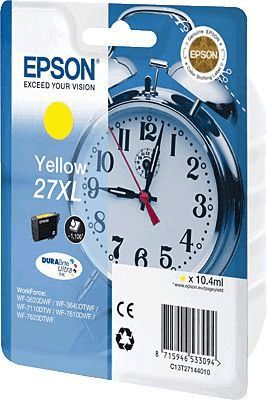 Image of Epson Alarm clock Cartuccia Sveglia Giallo Inchiostri DURABrite Ultra 27XL 074