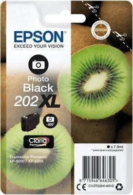 Image of Epson Kiwi Singlepack Photo nero 202XL Claria Premium Ink 074