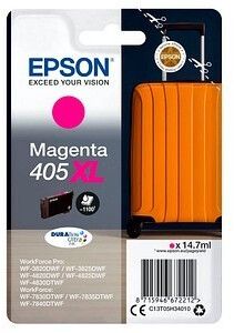 Image of Epson Singlepack Magenta 405XL DURABrite Ultra Ink 074