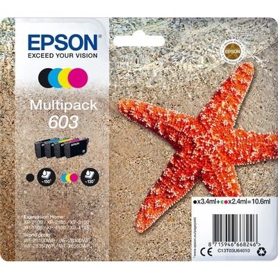 Image of Cartuccia Epson multipack 603 stella marina per XP2105 XP2100 XP3100 XP3105 XP4100 XP4105 074